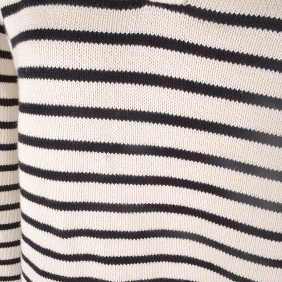 English Factory Striped Twofer Polo Sweater Dress - Picture 5 of 5
